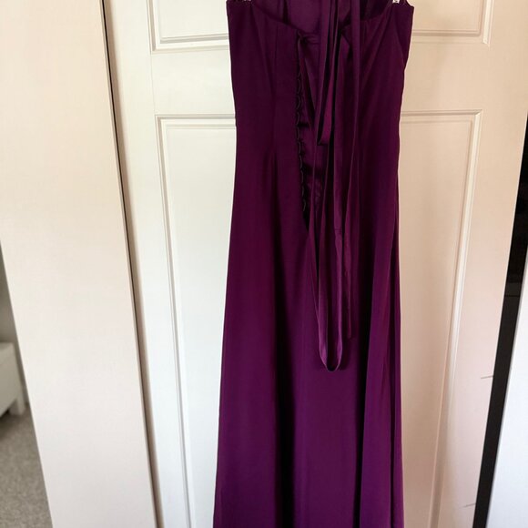 Eggplant Purple Gown in Size 2 - Romantic Bridals - Picture 5 of 10